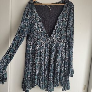 Free People tunic/mini dress XL